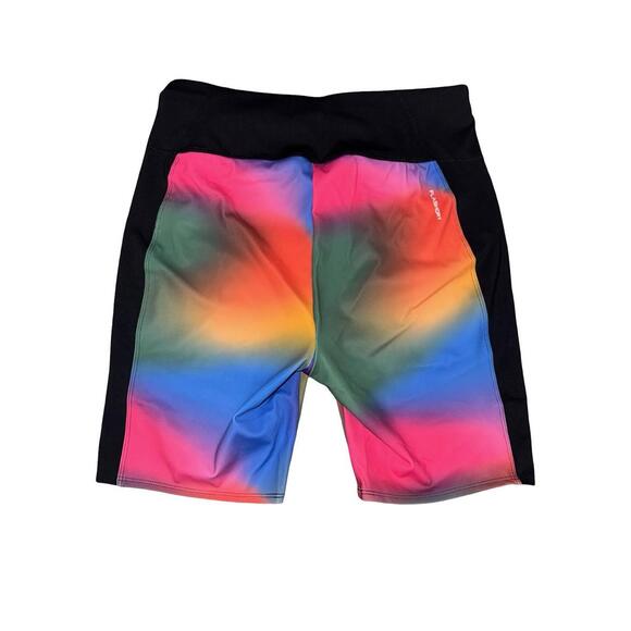 The North Face Bike Shorts Girls Compression Size 18 XXL Multicolor New - Picture 4 of 4